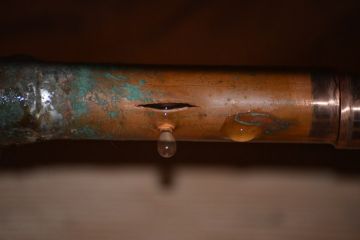 Burst pipe in Middleburg